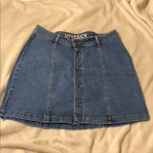 Denim skirt